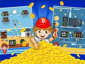 Bitcoin Mining - Tap Game — Casual by Thunder Game Studio