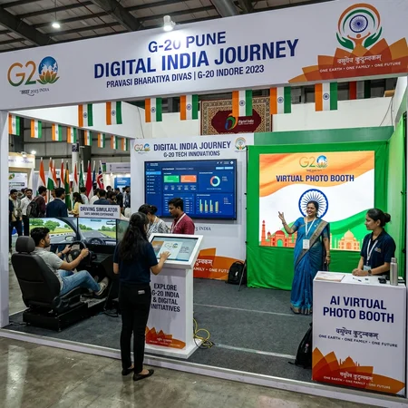 G-20 Events - Pune & Indore (Pravasi Bharatiya Divas) — Summit Interactive Software by Thunder Game Studio