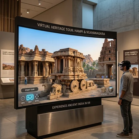 Hampi Virtual Museum & 3D Heritage Experience — Virtual Museum by Thunder Game Studio